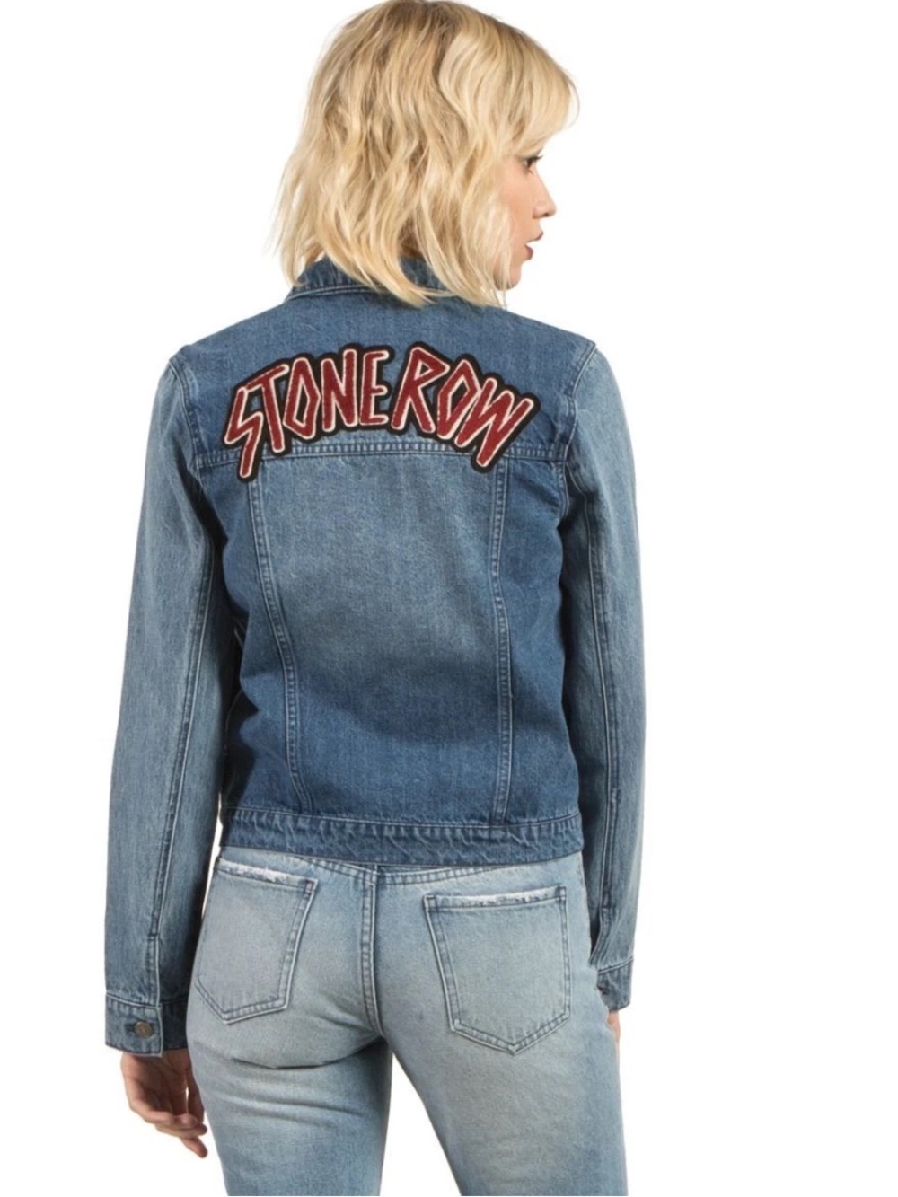 STONE ROW DENIM JACKET XS - Picture 2 of 11